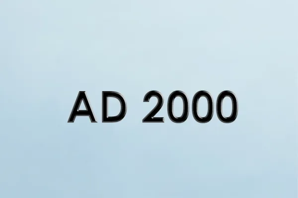 AD 2000 CODE Sertifikası