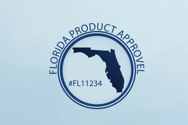 Florida Product Approval Sertifikası