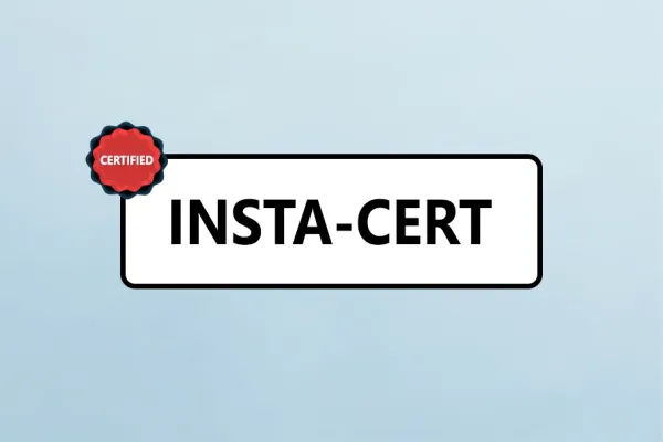 Insta-Cert Sertifikası