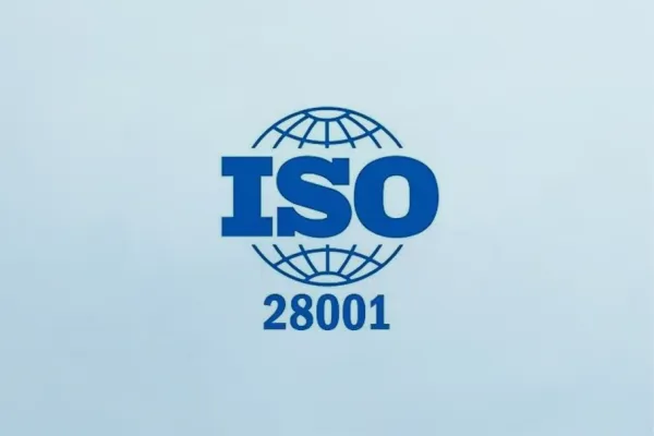 ISO 28001 Sertifikası