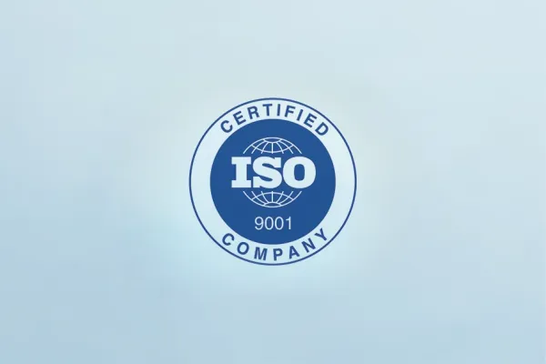ISO 9001 Sertifikası