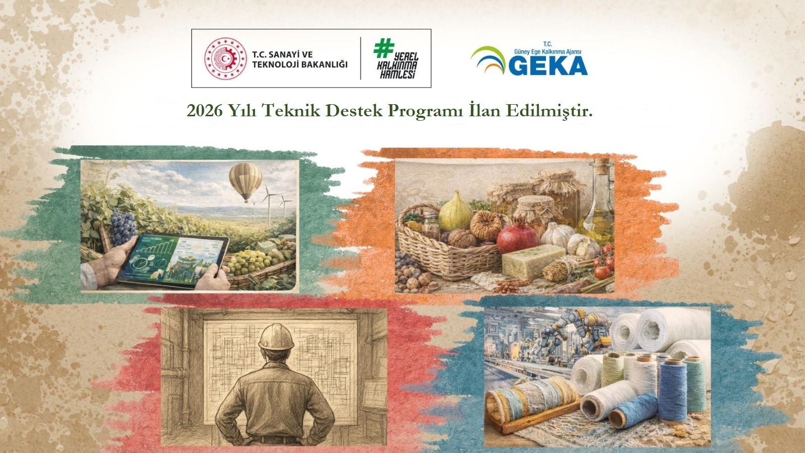 2026 Yılı Teknik Destek Programı İlan Edilmiştir