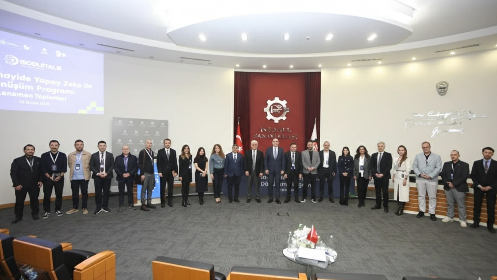 İSO Sanayide Yapay Zeka ile Dönüşüm Programı Projesinin Açılış Toplantısı