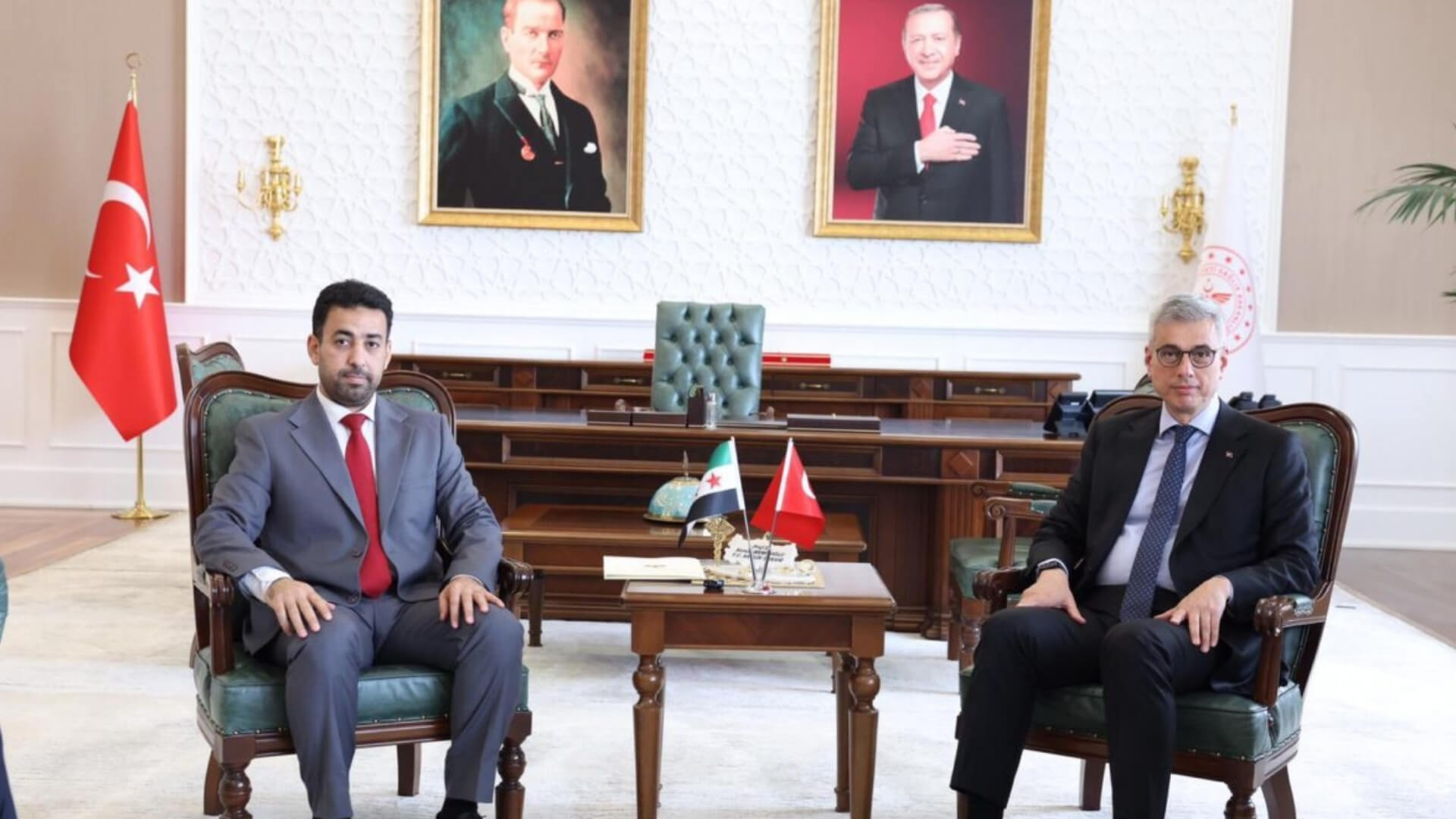 Türkiye ile Suriye Arasında Sağlık Alanında Stratejik İş Birliği Görüşmesi