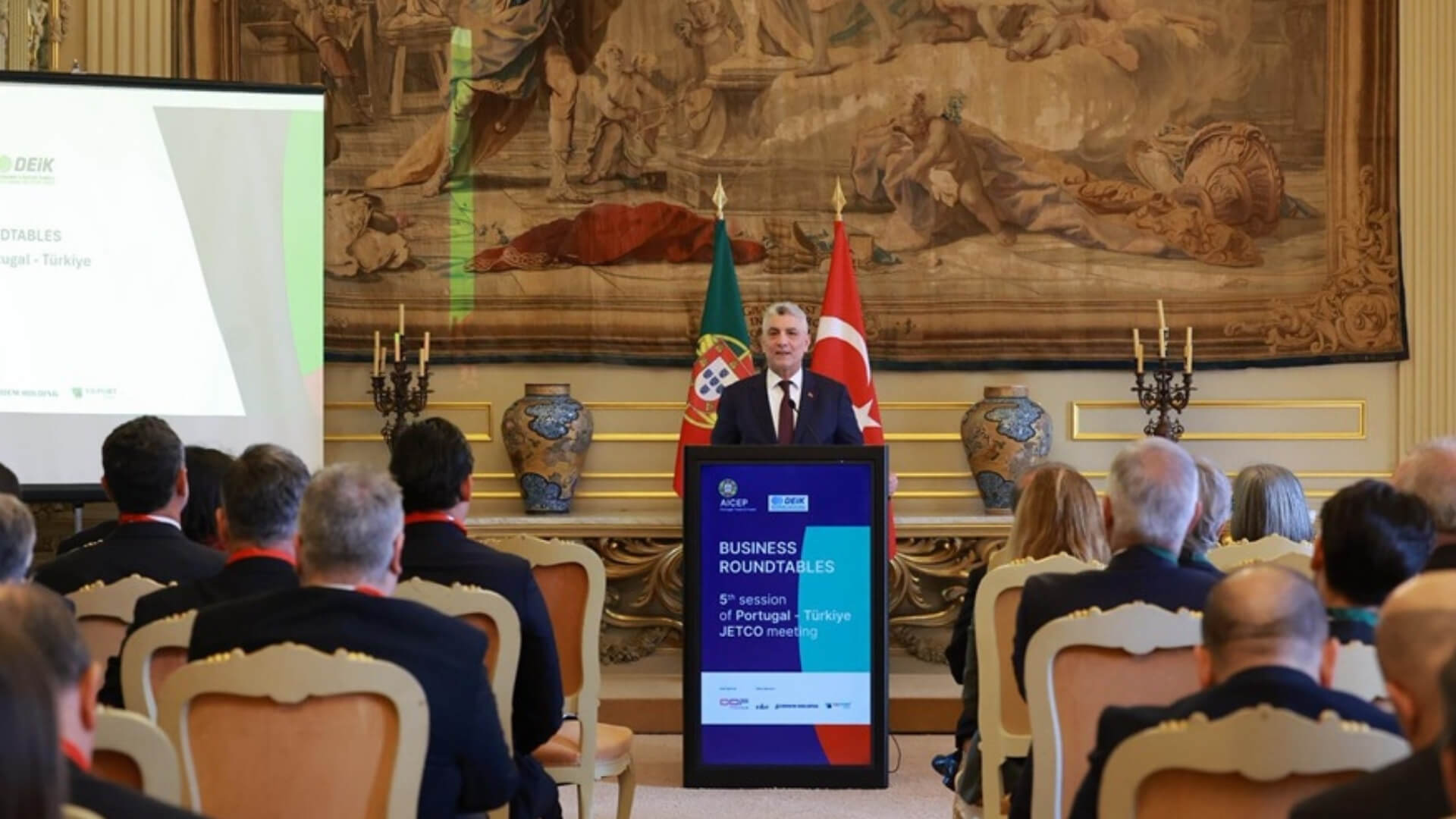 Türk ve Portekiz İş İnsanları Lizbon'da Bir Araya Geldi