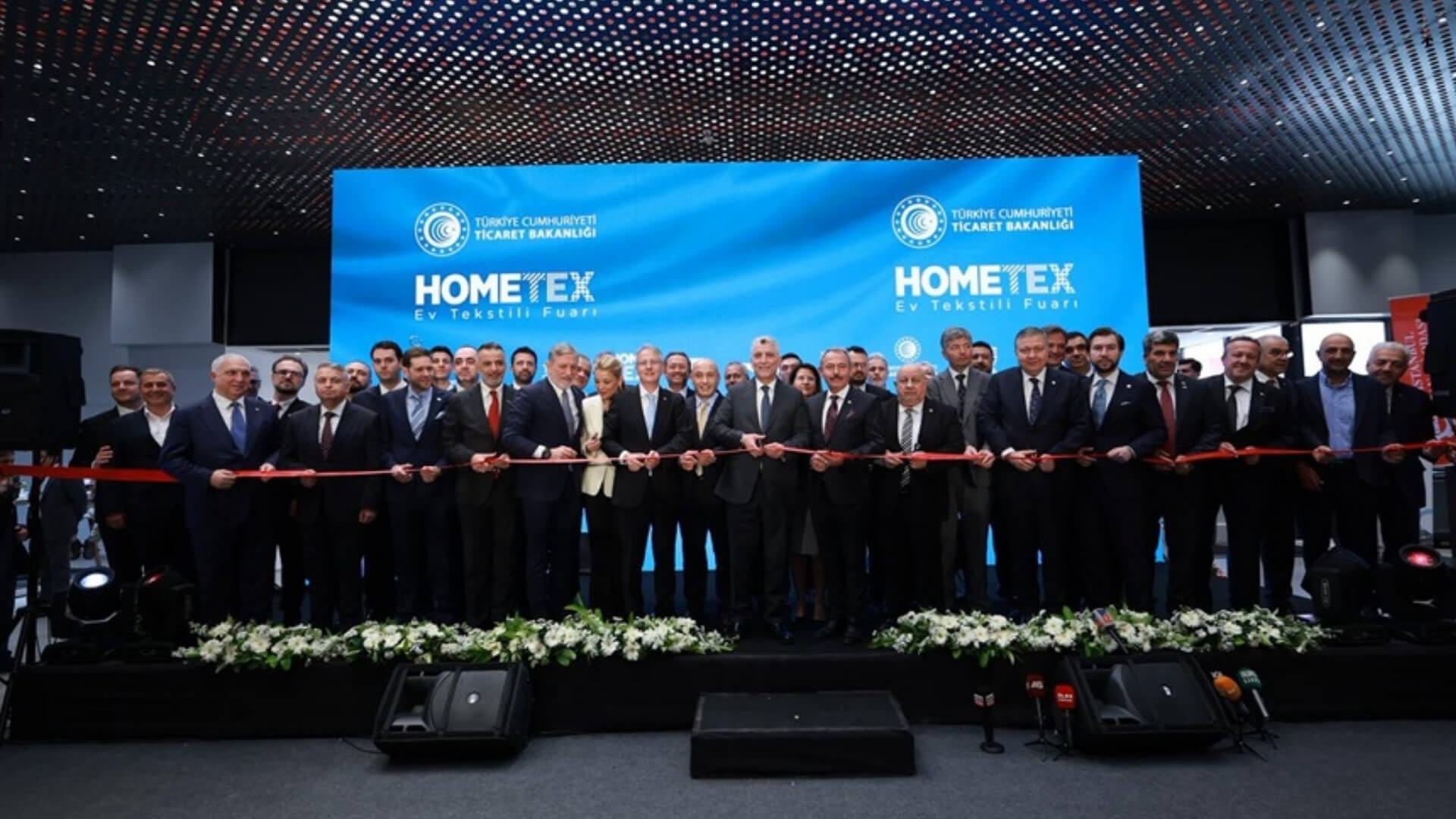 Anasayfa Ticaret Bakanı Ömer Bolat , HOMETEX Ev Tekstili Fuarı'nda Konuştu