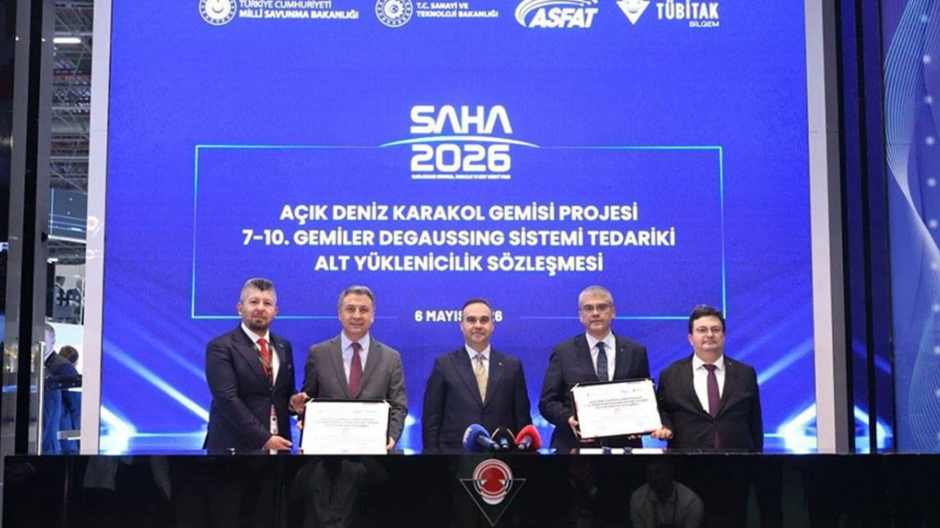 TÜBİTAK'tan Saha 2026'da 13 İmza