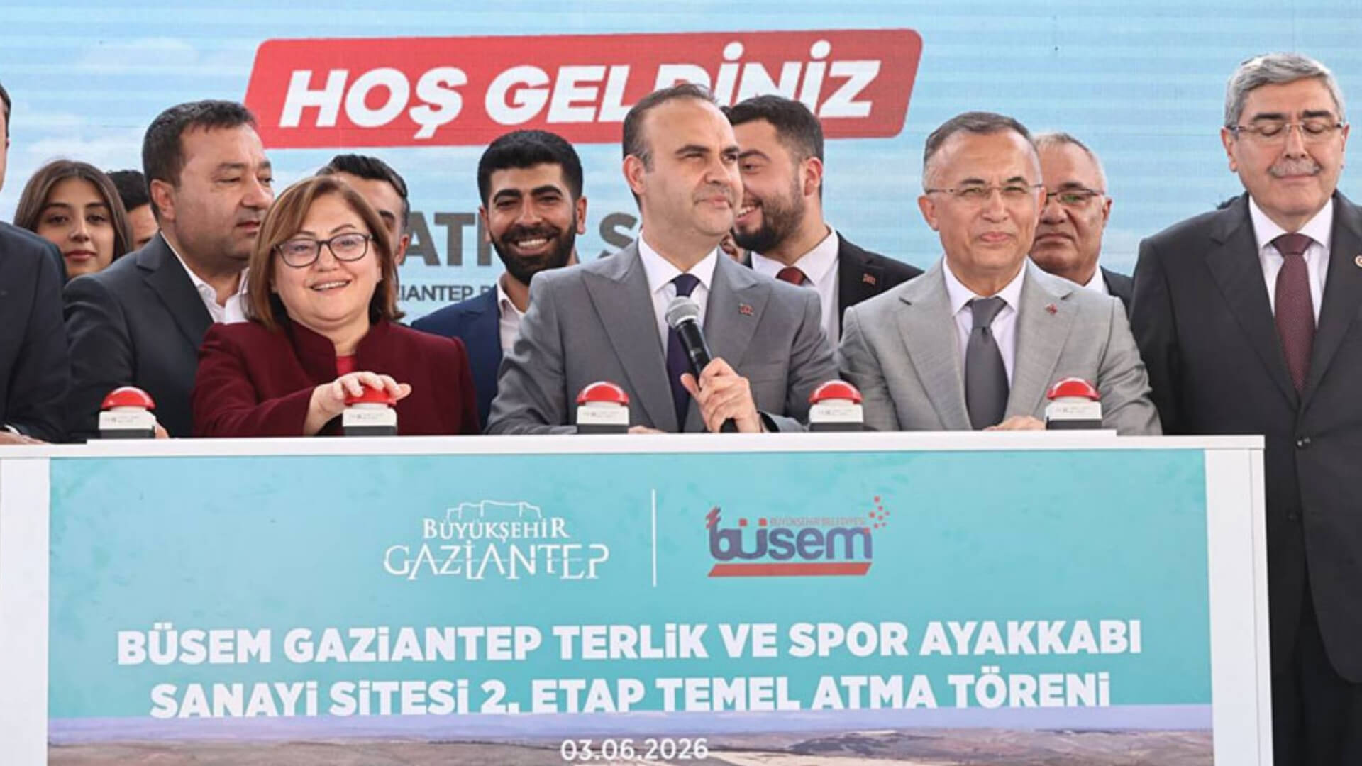 Gaziantep'te 2 Bin Konutun ve 400 İş Yerinin Temeli Atıldı