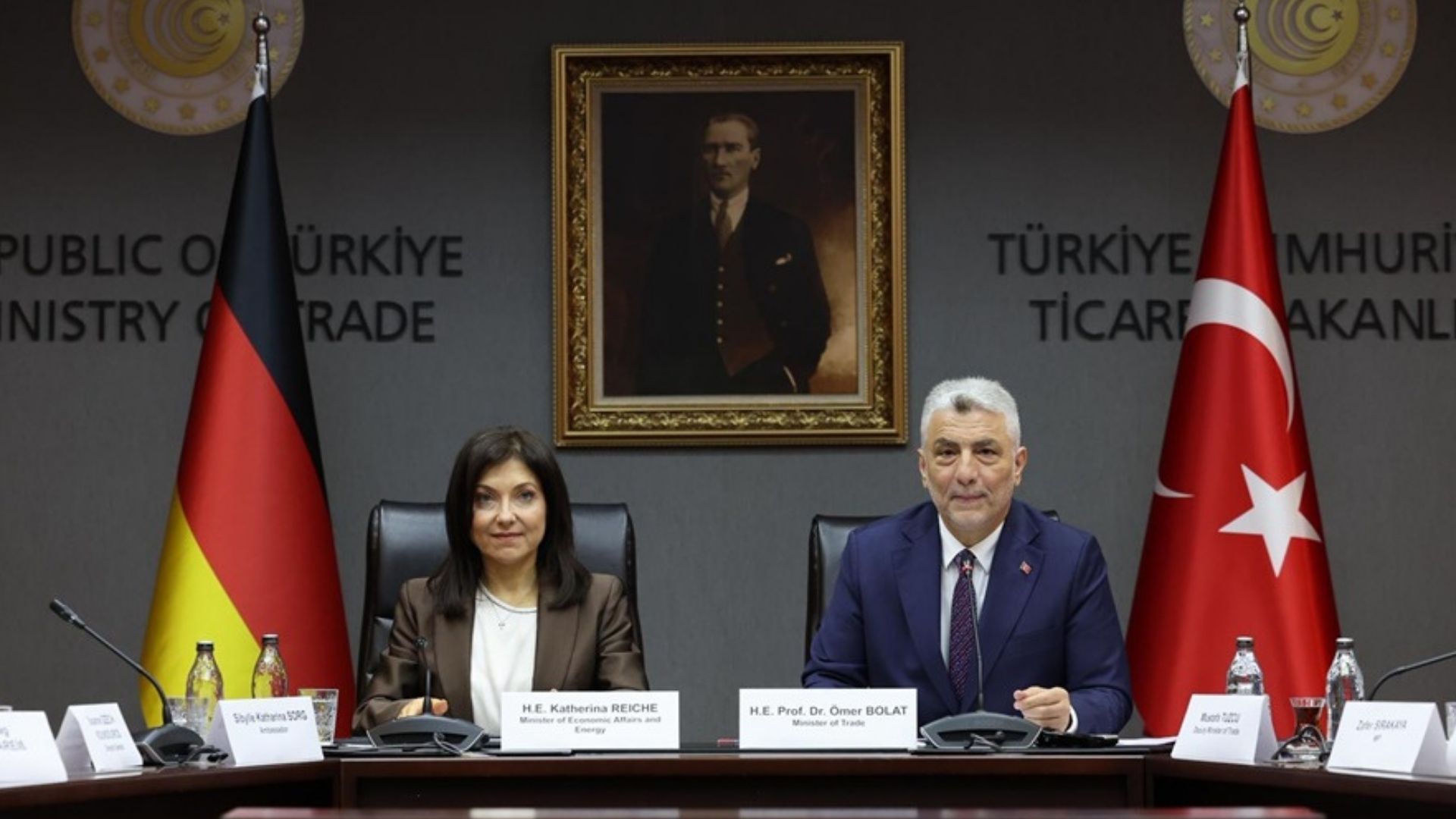 Türkiye-Almanya JETCO 6. Dönem Toplantısı Ankara'da Gerçekleştirildi
