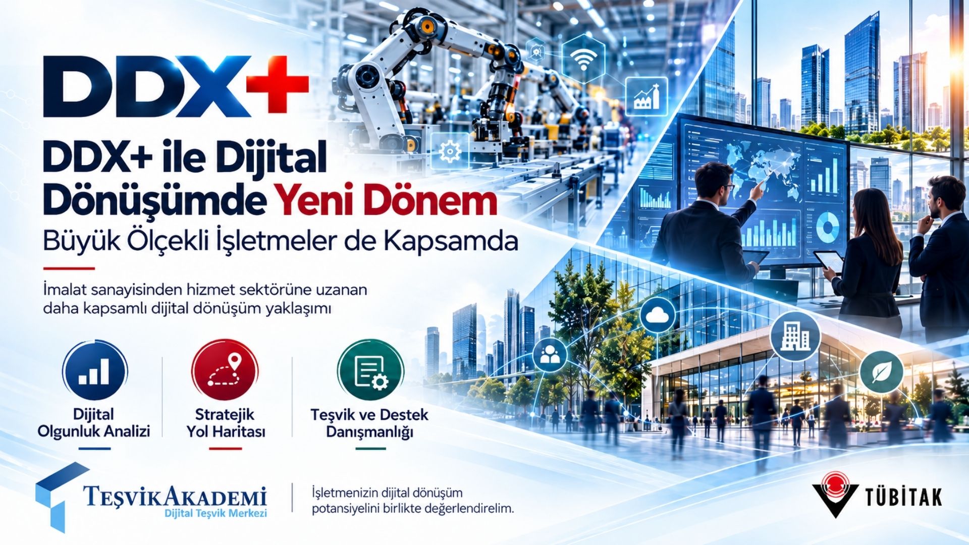 Anasayfa DDX+ ile Dijital Dönüşümde Yeni Dönem: Büyük Ölçekli İşletmeler de Kapsama Alındı