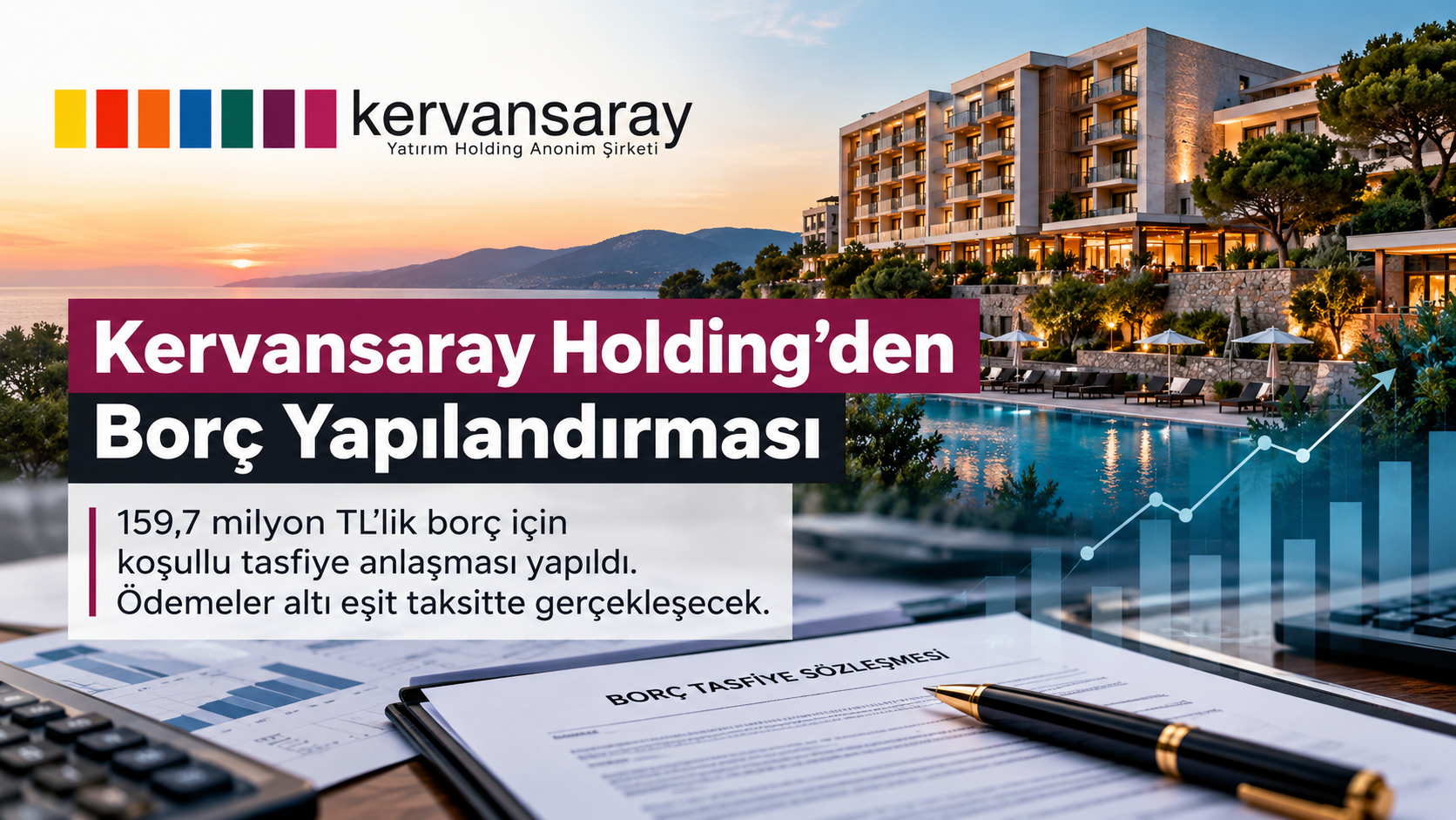 Kervansaray Holding'den 159,7 Milyon TL'lik Borç Yapılandırması: Yüzde 50 İndirim İçin Anlaşma